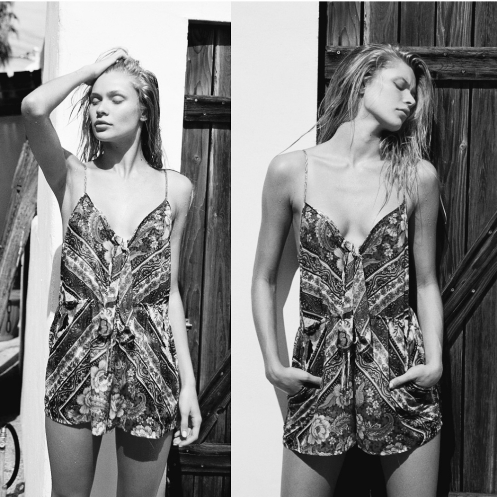 New Arnhem Azalea romper turquoise playsuit 8 S - Picture 7 of 16
